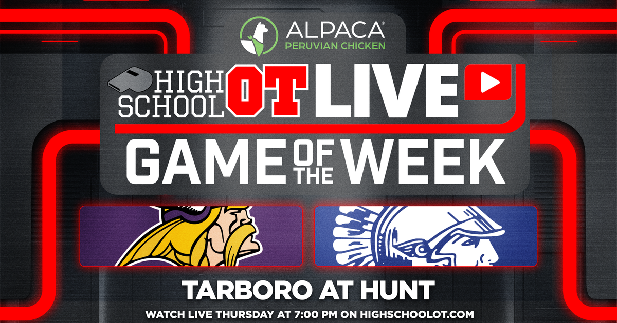 Week 2 Alpaca Game of the Week stream features Tarboro at Hunt