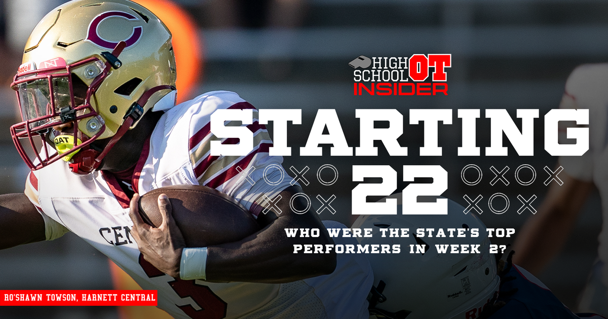 The Starting 22: Best players from Week 2 of the 2026 NC high school football season