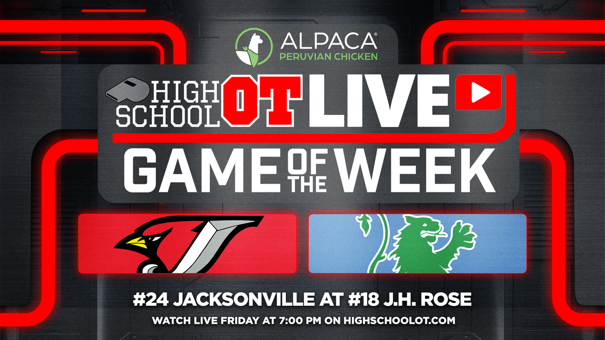 Week 8 Alpaca Game of the Week stream features No. 24 Jacksonville at ...