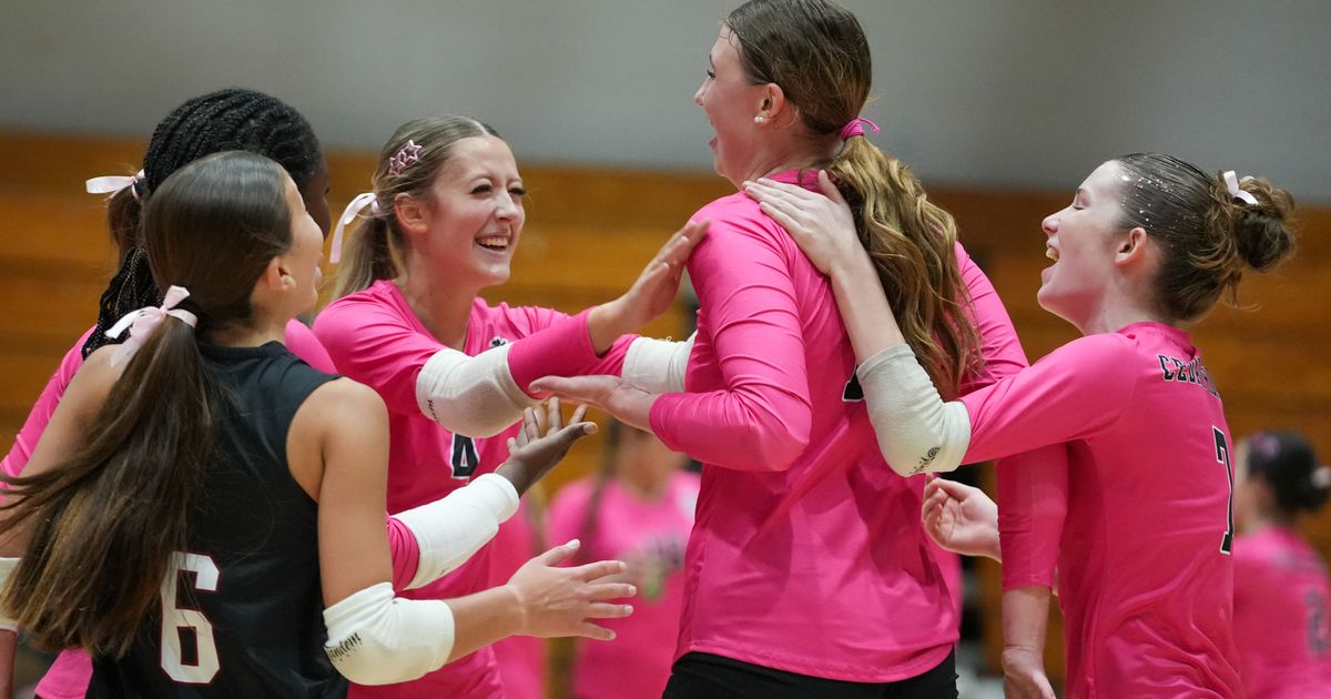 No. 12 Cedar Ridge volleyball pushes past Falls Lake Academy for sweep ...