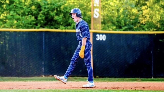 Burns baseball improved to 22-0 with an 8-3 win over Draughn on April 24, 2024. (Photo: Evan Moesta/HighSchoolOT.com)