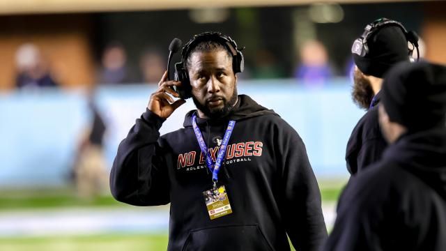 Rolesville football coach Ranier Rackley leaving for a job at Duke Football