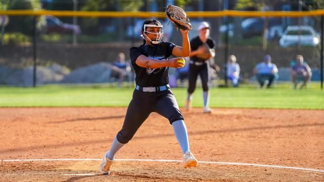 Kina Davis (13) of South Brunswick. South Brunswick softball defeated Hoggard on April 4, 2025 (Photo: Evan Moesta/HighSchoolOT)