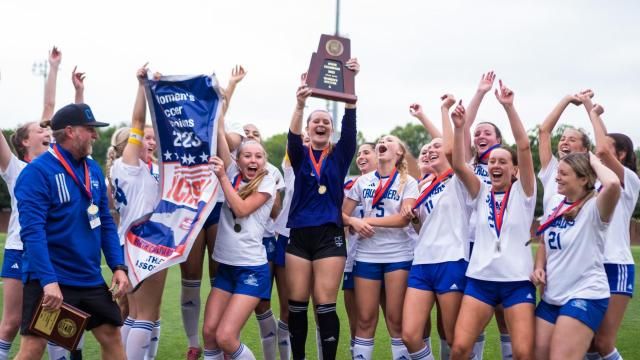 Christ the King 1A girls soccer state champions (June 4, 2023)