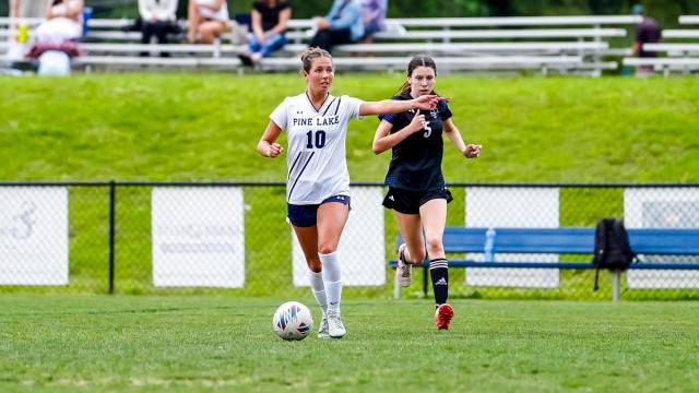 Sadie Peterson (10) of Pine Lake Prep. Pine Lake Prep defeated Christ The King on May 1, 2025 (Photo: Evan Moesta/HighSchoolOT)